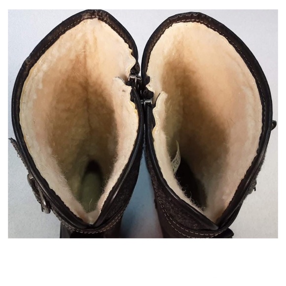 Tamaris Mid Calf Wool/Leather Boots - Picture 7 of 14